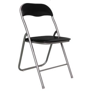Sedia Flash Pieghevole Nera