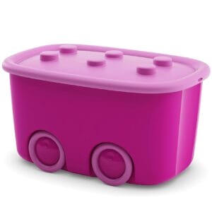 Portagiochi con rotelle da 58×38,5×32 cm