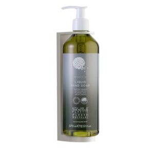 Sapone Liquido da 370 ml con Dispenser a Parete in Plastica