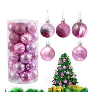 Set 30 Palline di Natale Ø 6 cm