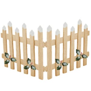 Staccionata in legno per albero di natale da 90×30 cm