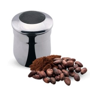 Spargi cacao a rete in acciaio da 100 gr
