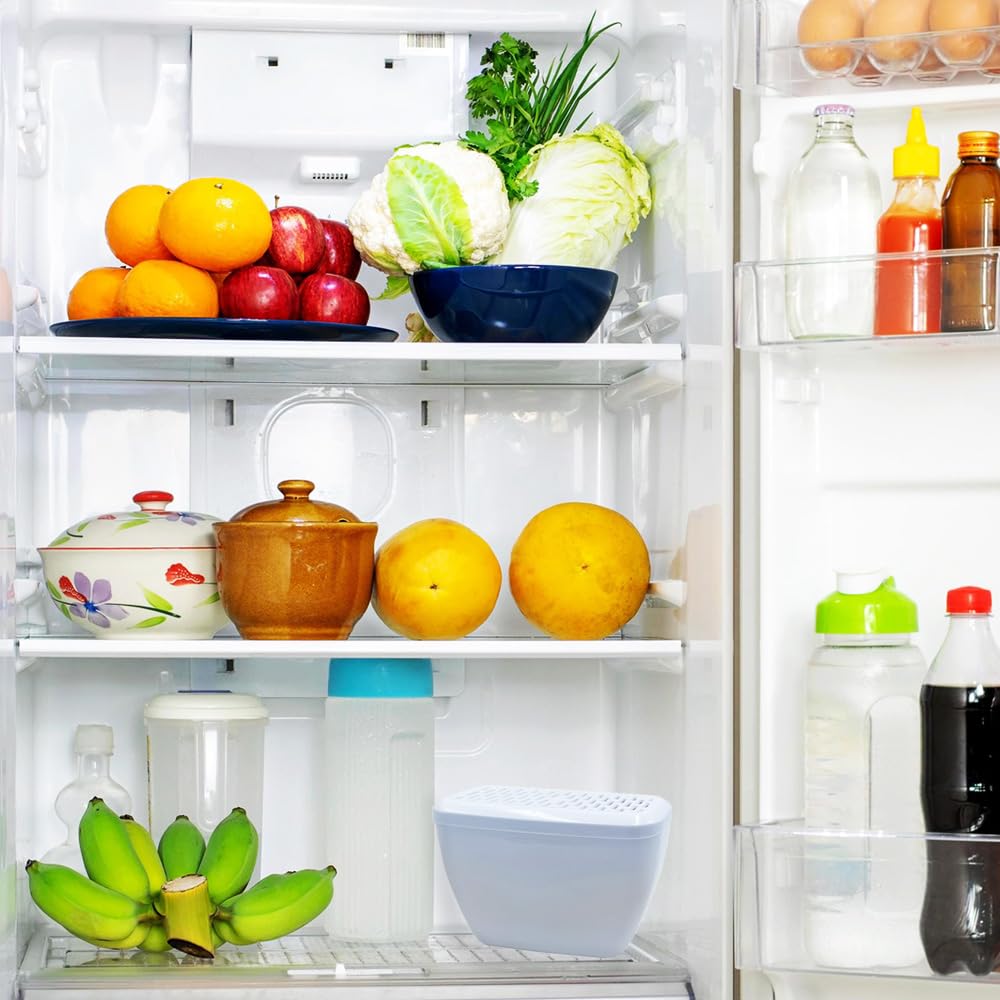 Deodorante Per Frigorifero A Carbone Attivo - Assorbi Odori Naturale, Senza Profumi (Confezione Da 2) - Foto 7