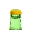 tappo universale in plastica giallo riutilizzabile per bottiglia diametro 26 mm