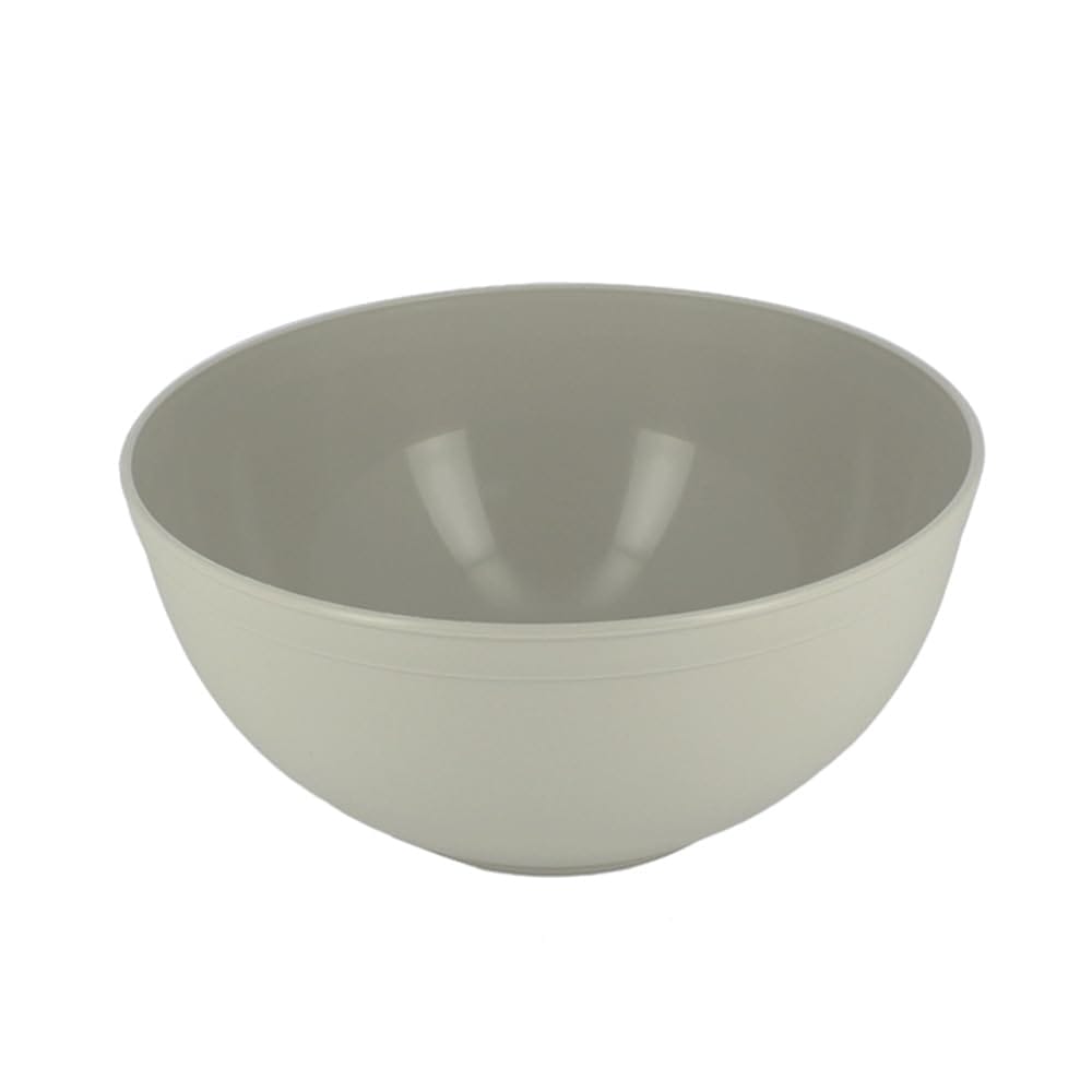 Ciotola beige 2L per insalate, frutta o impasti – resistente e lavabile