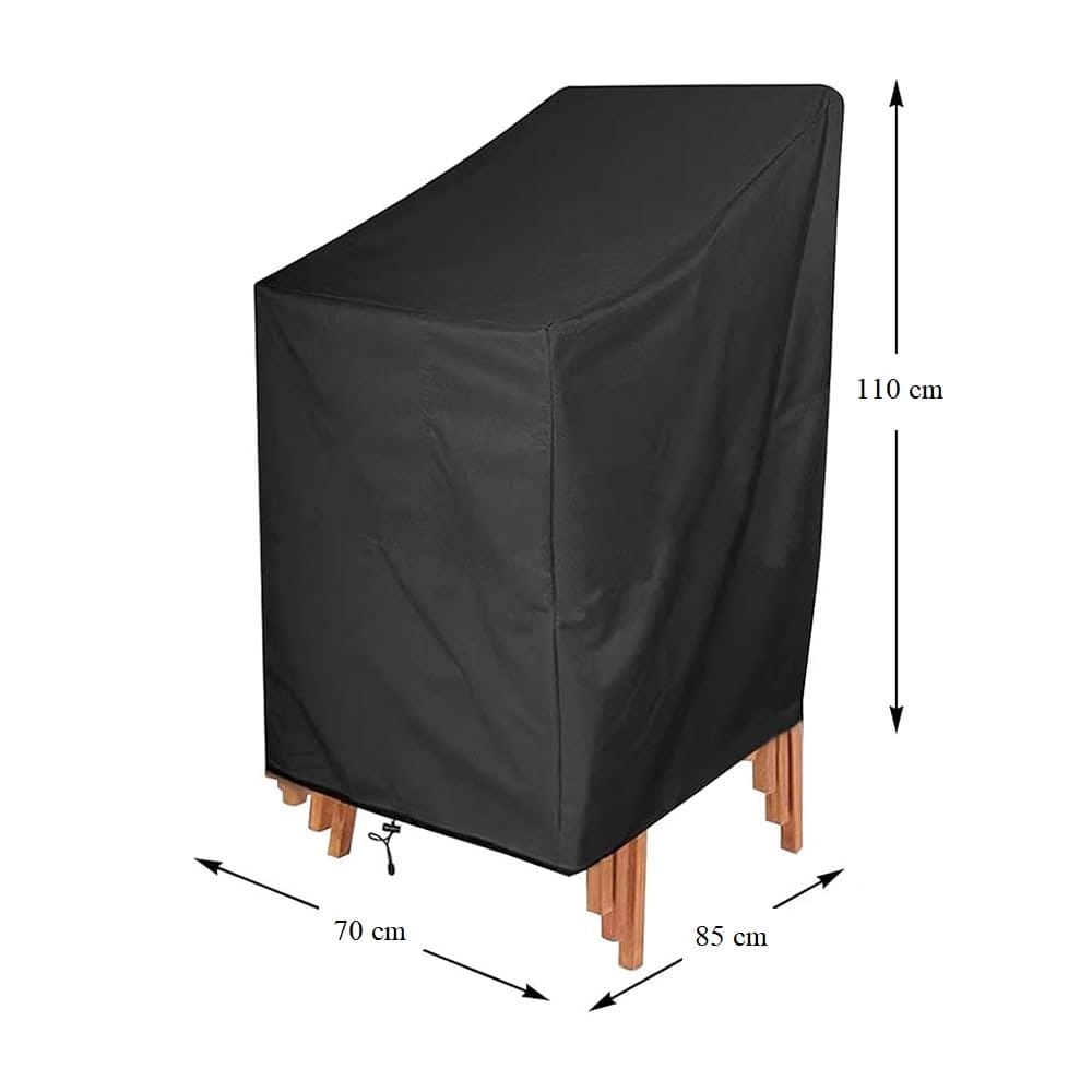Copertura Per Sedie Pieghevoli Da Esterno - 96x85cm, Oxford Impermeabile, Anti-UV - Foto 7