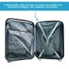 valigia bagaglio Valigia da viaggio 55 cm aperta con fasce elastiche interne
