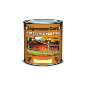Cera trasparente per legno Legnosan Veleca da 750ml