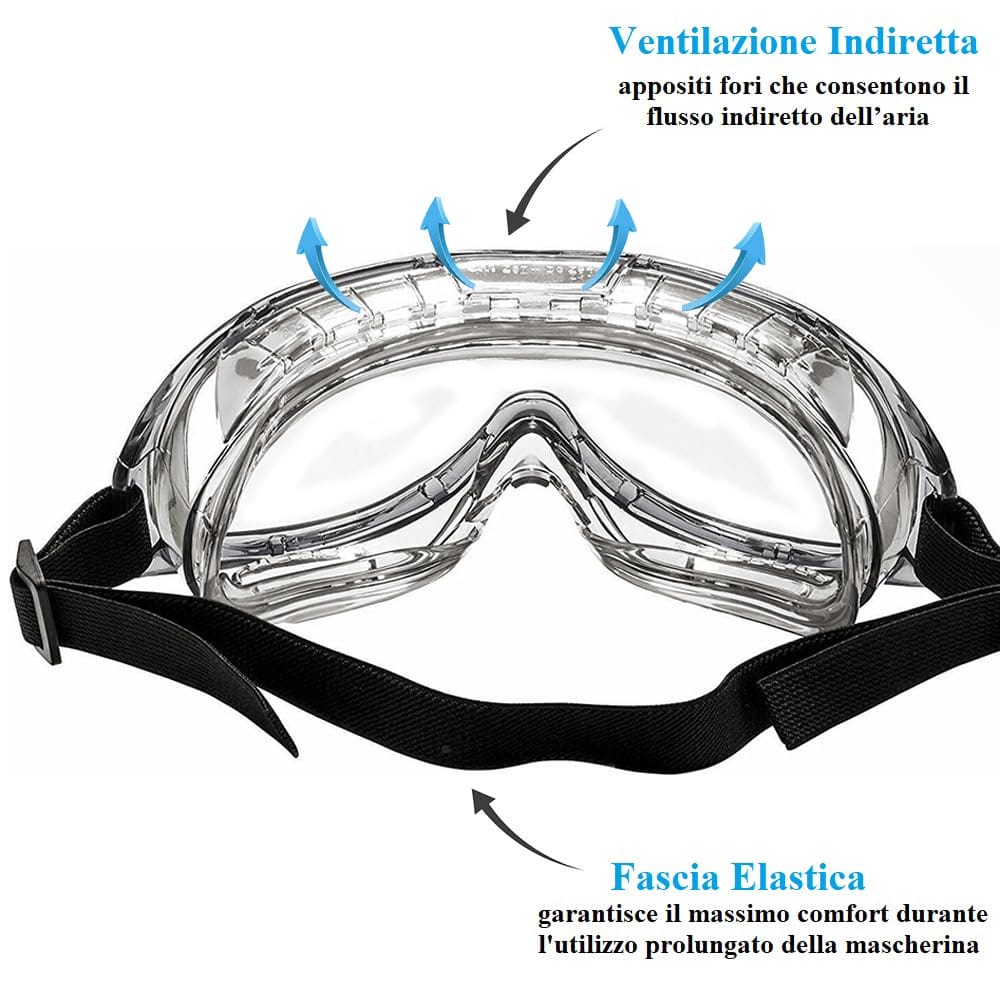 Occhiali Protezione Protettivi Da Lavoro Occhiali Protettivi Da