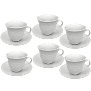 Tazze caffè da 80 ml con piattino