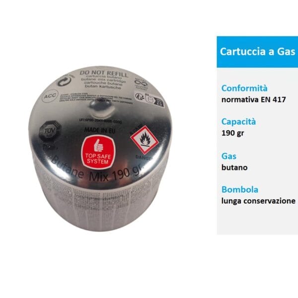 Cartuccia Gas Butano - Fornelli