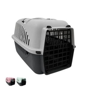 Trasportino rigido per gatti 32x47x32 cm