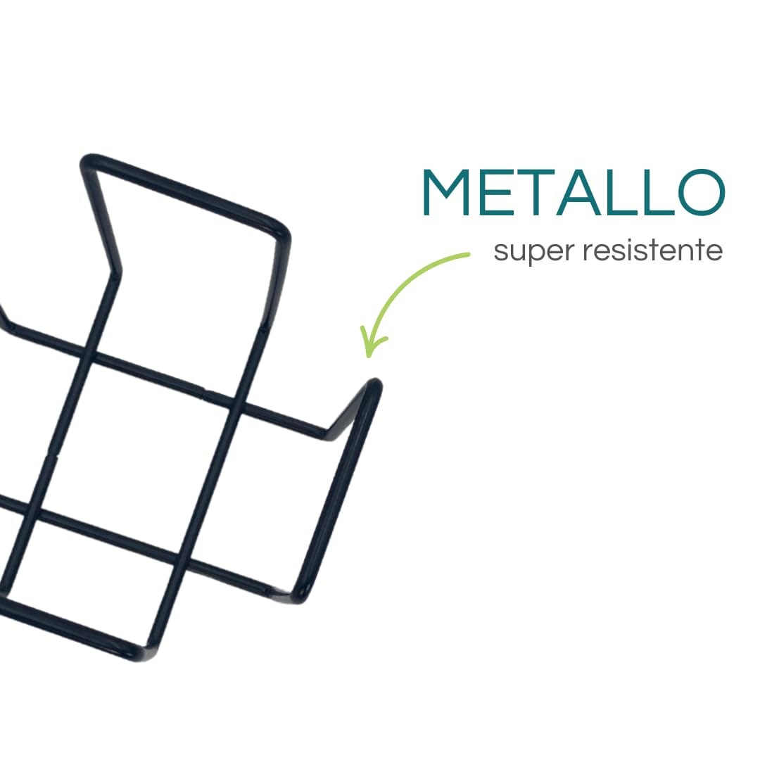 Portatovaglioli In Metallo 12x12 Cm Nero - Dispenser Per Tovaglioli Da Cocktail | Per Casa, Bar E Ristorante - Foto 3