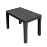 Panca in polipropilene da esterno 60x38,5x45 cm - antracite