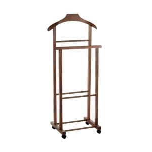 Servo muto in legno color Noce 43x33x105 cm