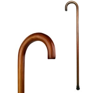 Bastone da passeggio per anziani in legno