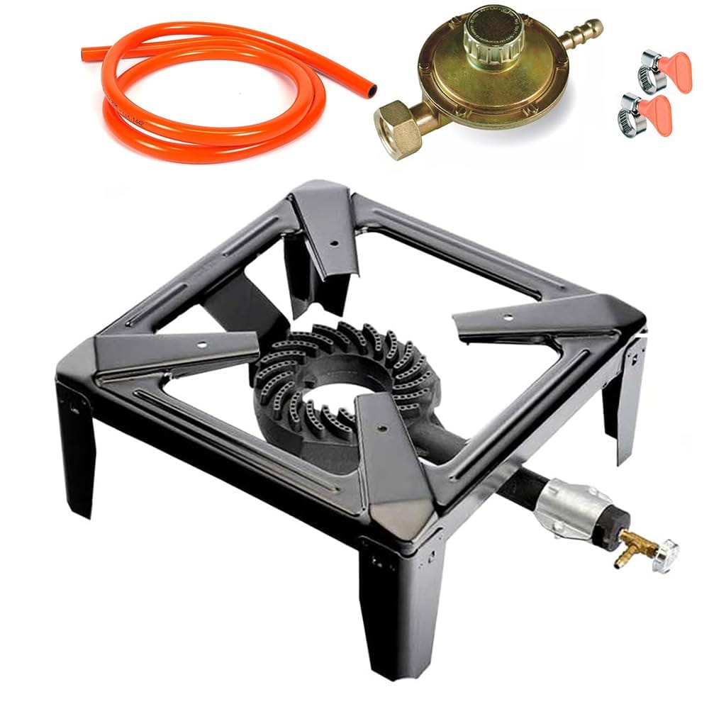 set fornello con regolatore 170