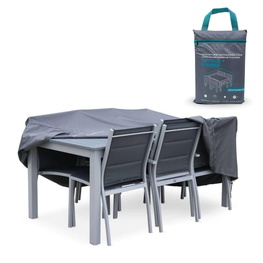 copertura per tavolo e sedie