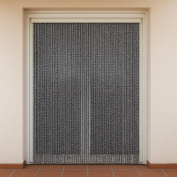 Tenda Antizanzare Modello 21 - 150x250 Cm, Verde, Supporto Alluminio, Made In Italy - Foto 12