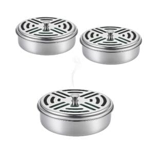 Bruciatore Rotondo di incenso e Zampironi da 14 cm