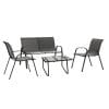 set giardino textilene