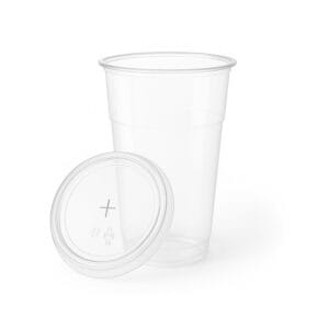 Bicchieri Kristal 400 ml con Coperchi