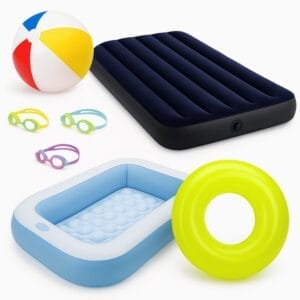 Offerta Kit Estate Mare con Gonfiabili per adulti e bambini – Set Piscina