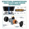struttura-poltrona-reclinabile-automatica Motore silenzioso e meccanismo di sollevamento della poltrona reclinabile massaggiante