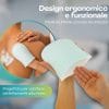 Guanto saponato ergonomico, facile da usare e perfetto per la pulizia del corpo