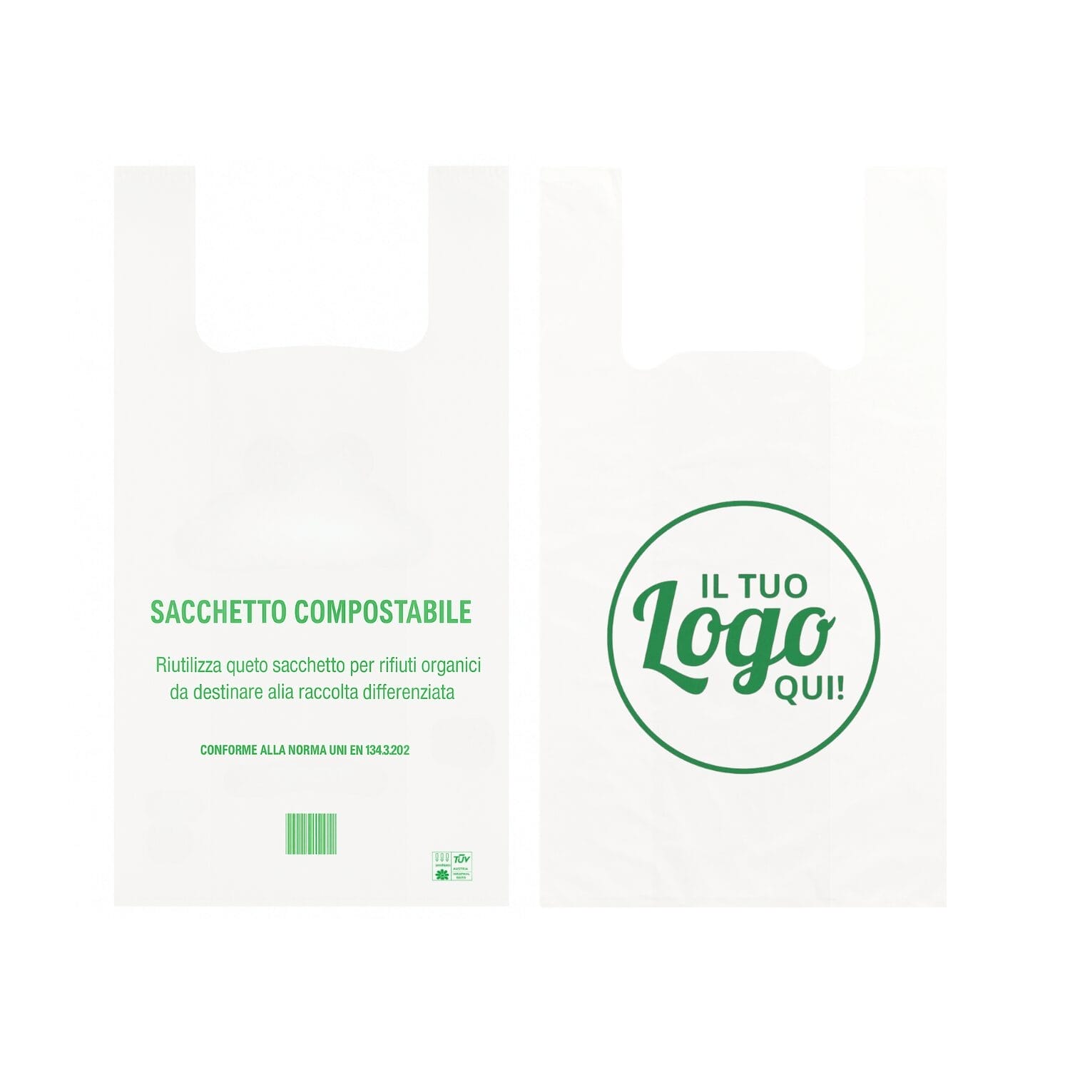 fronte-busta-personalizzabile-biodegradabile Buste compostabile personalizzabile con logo