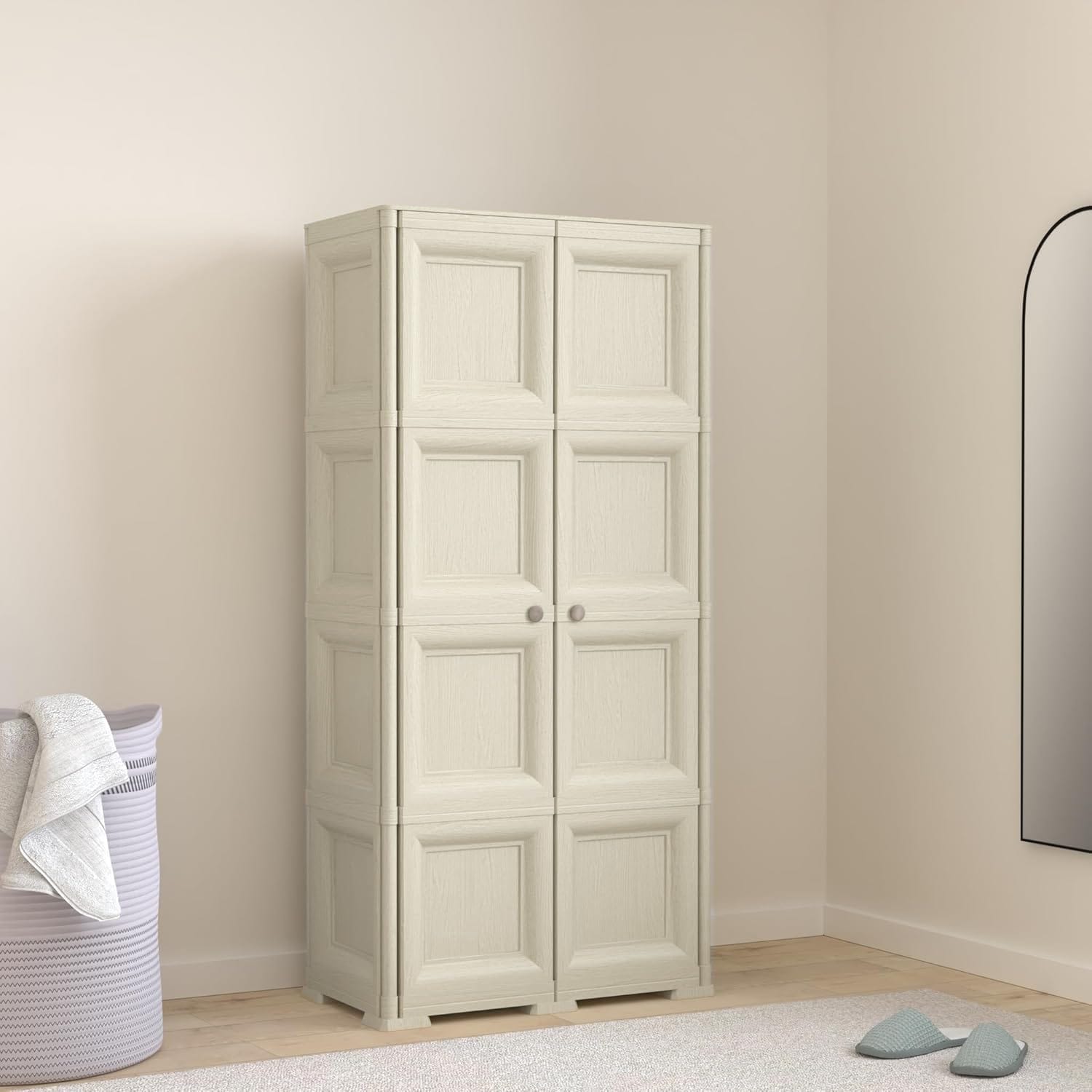 armadio portascope con 2 ante