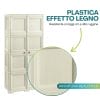 box portascope in plastica effetto legno