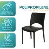 materiale-sedia-paris-antracite Sedia Paris in polipropilene antracite GRANDSOLEIL resistente a pioggia e sole