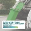 13-secchio-120l-adattabile Contenitore rifiuti 120 litri verde in plastica collegato a mezzo per raccolta porta a porta