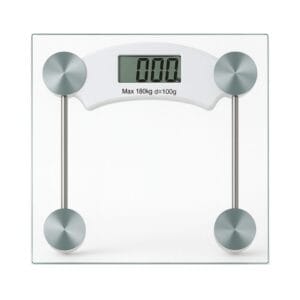 Bilancia pesapersone digitale in vetro temperato