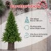 Version 1.0.0 Base per albero di Natale Paluplus, adatta per alberi fino a 180 cm, riutilizzabile e con struttura rinforzata in vetroresina.