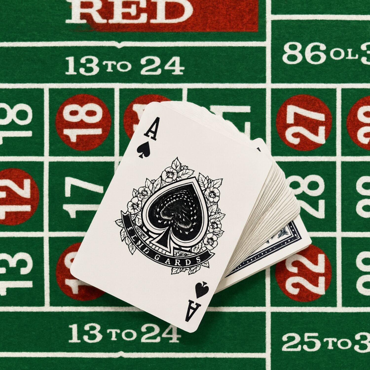 Set-roulette-carte-poker Gioco da tavolo con roulette e carte da poker