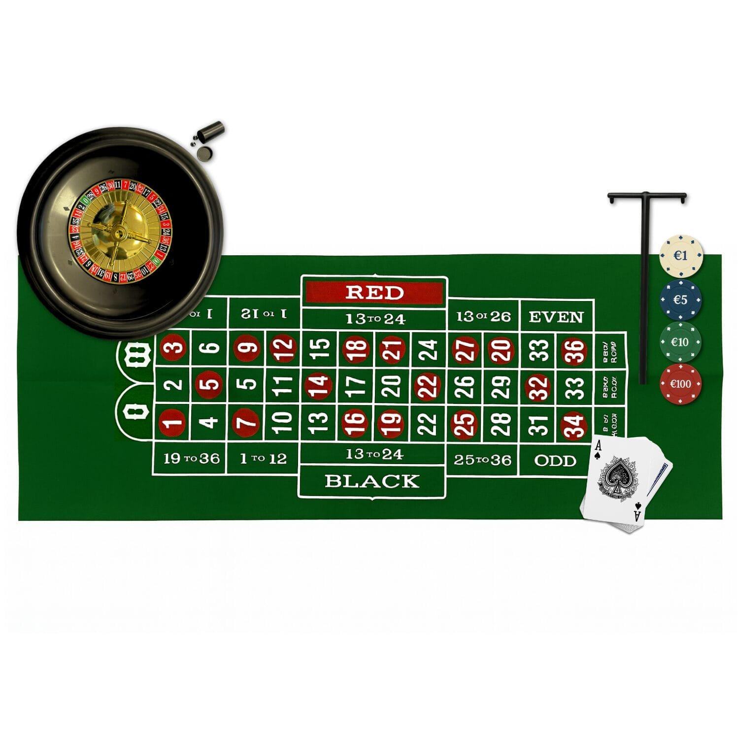 Set Da Poker Da 200 Set Poker Vetrineinrete® - 200 Fiches Euro, 2 Mazzi Carte, Panno Verde, Gettoni Dealer, Texas Hold'em Gioco Texas Hold'em