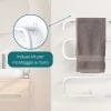 Termoarredo elettrico agganci Scaldasalviette elettrico con kit per montaggio a muro incluso