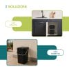 Pattumiera 14 litri per uso interno ed esterno, ideale per cucina e balcone