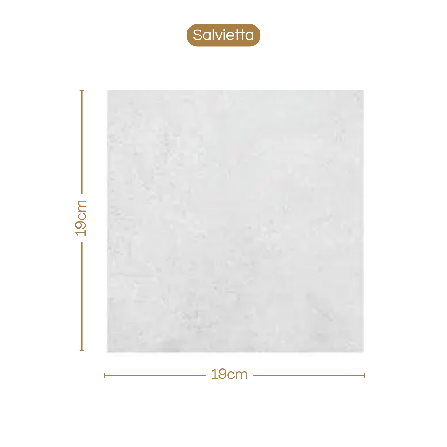 salviettina-bio-19x19-cm Salviettina umidificata biodegradabile 19×19 cm bianca per uso alimentare e personalizzazione