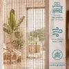 caratteristiche-tenda-effetto-carta Tenda divisoria beige contro mosche e insetti