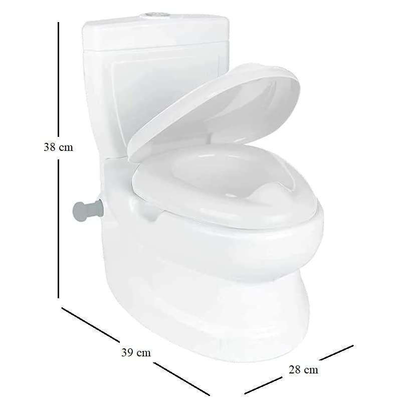 dimensioni-vasino-educativo-batteria Vasino educativo Dolu bianco per bambini con dimensioni 38x39x28 cm