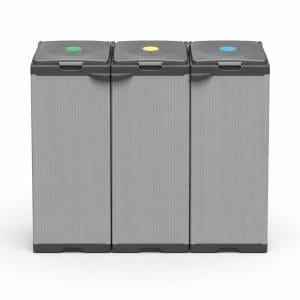 Mobile pattumiera a 3 scomparti