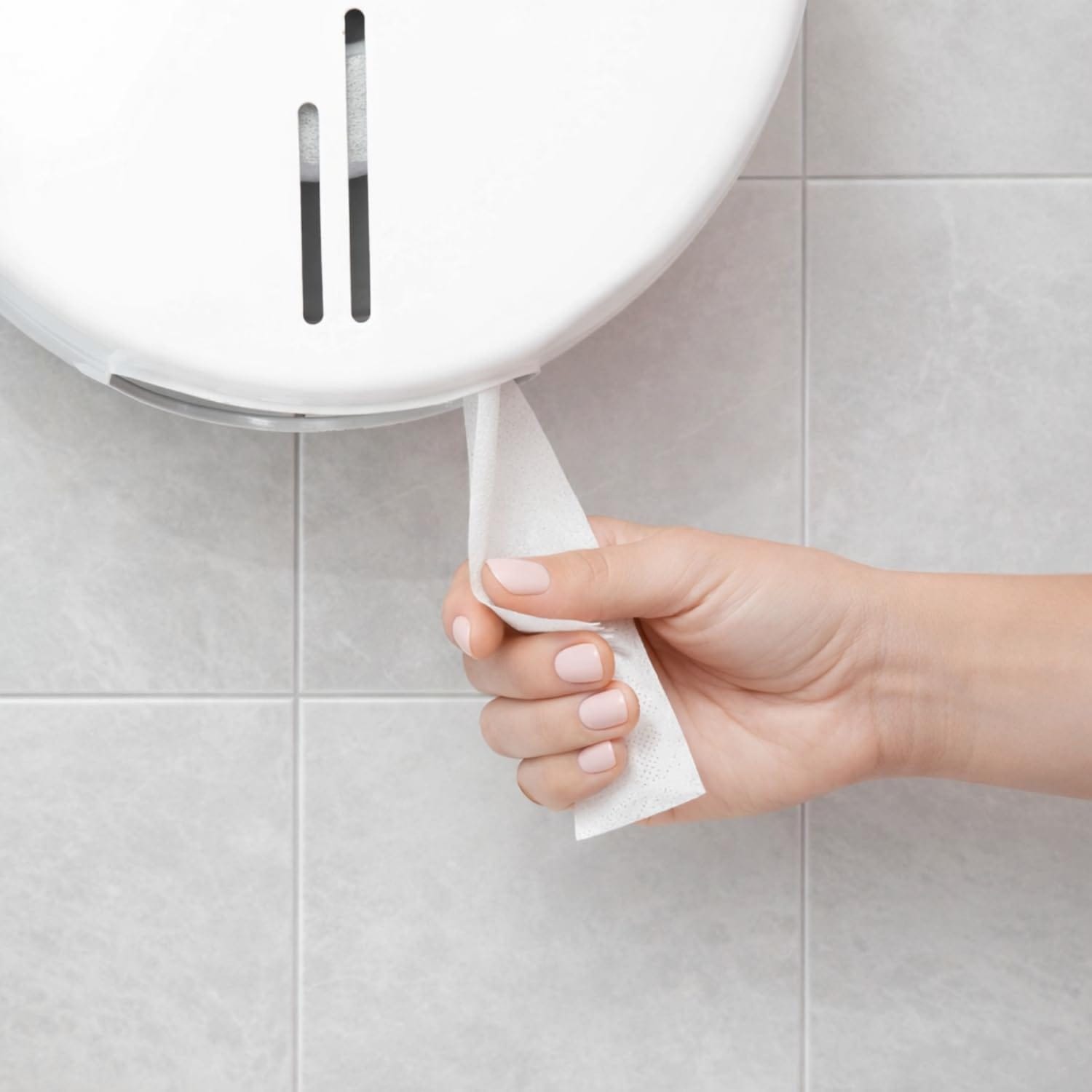 Carta igienica 2 veli morbida utilizzata da dispenser in bagno