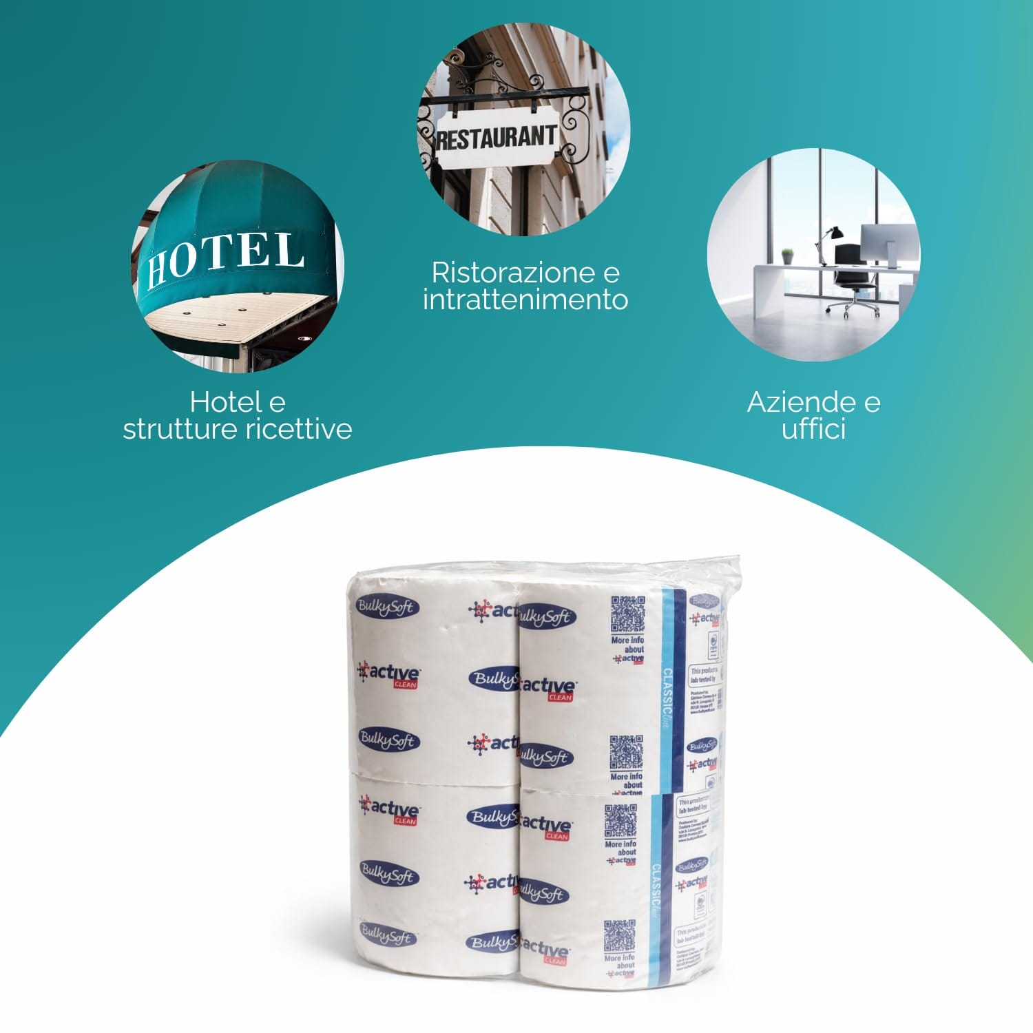Carta igienica professionale per hotel ristoranti e uffici formato jumbo