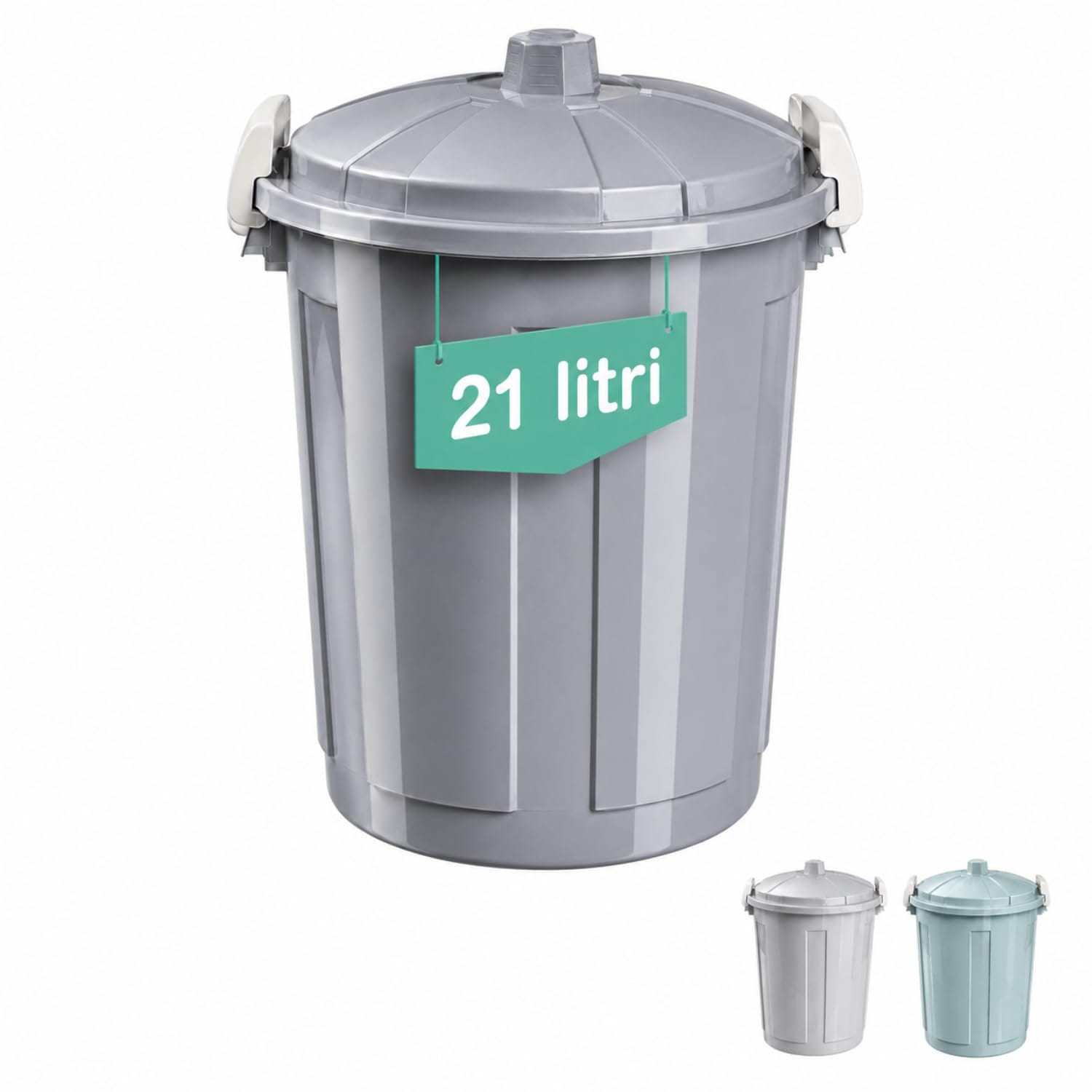 Pattumiera da 21 Litri in Plastica