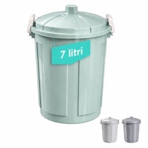 Pattumiera da 7 Litri in Plastica
