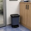 Bidone cucina con pedale salvaspazio ideale per raccolta rifiuti domestici