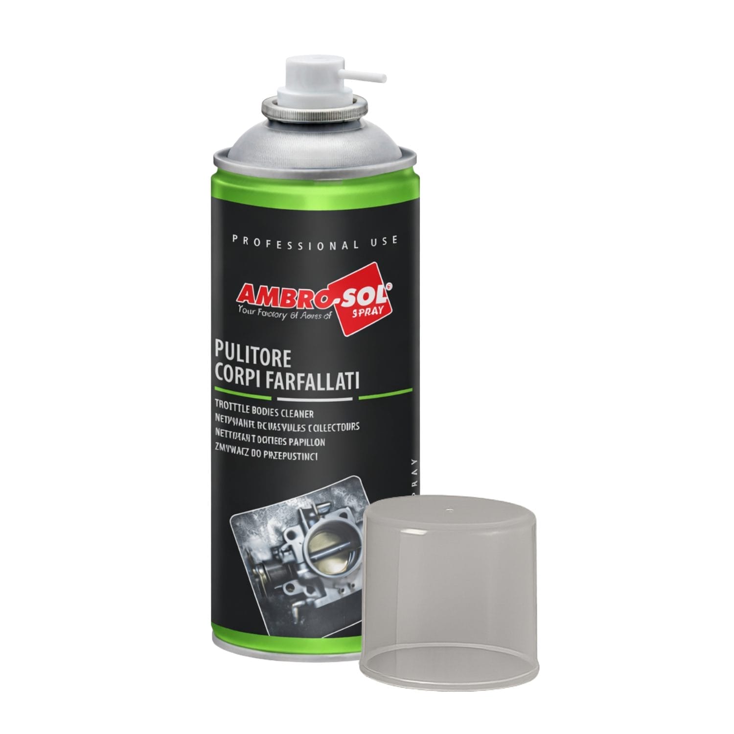 pulitore corpi farfallati principale 1 Pulitore corpi farfallati Ambro-Sol spray 400 ml con erogatore professionale